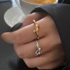 انگشتر طرح گره